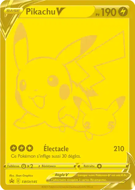 Pikachu V (SWSH 145)