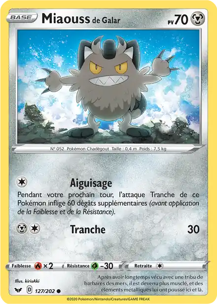 Miaouss de Galar - Épée et Bouclier