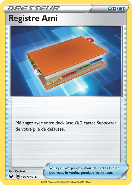 Registre Ami - Épée et Bouclier