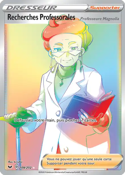 Recherches Professorales (Professeure Magnolia) - Épée et Bouclier