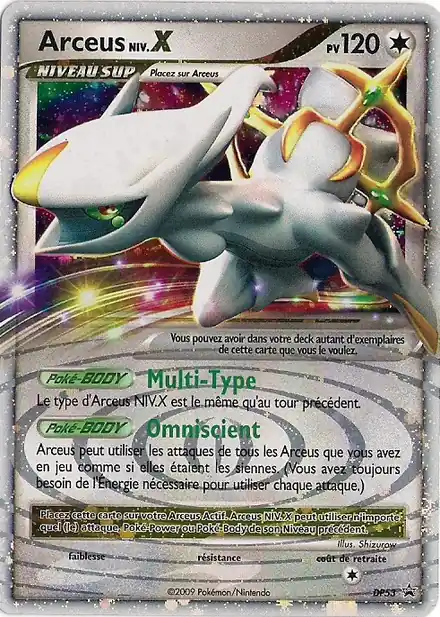 Arceus LV.X (DPPR 53)