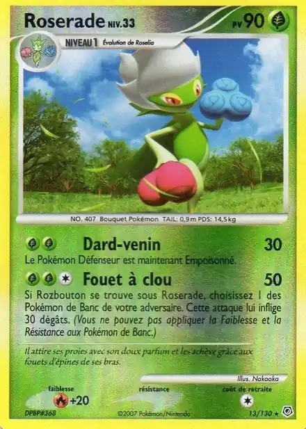 Roserade Lv.33
