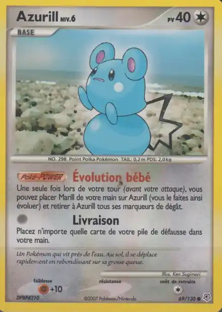 Azurill Lv.6