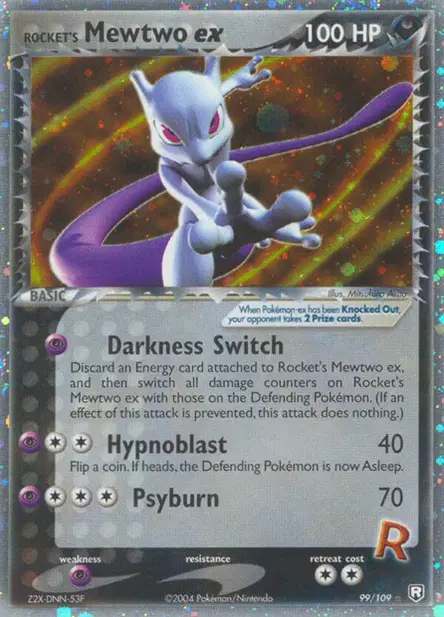 Mewtwo ex de Rocket