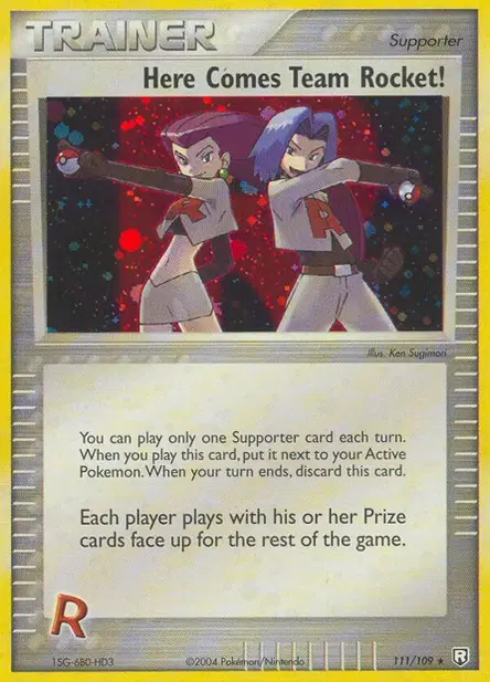 Et voila la Team Rocket !