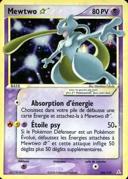 Mewtwo Gold Star