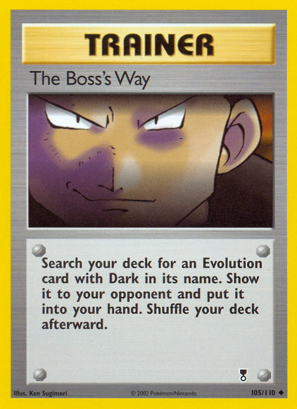 À la façon du Boss