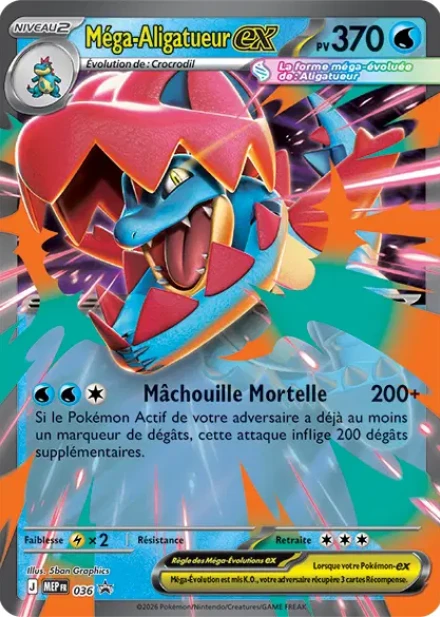 Mega Aligatueur ex