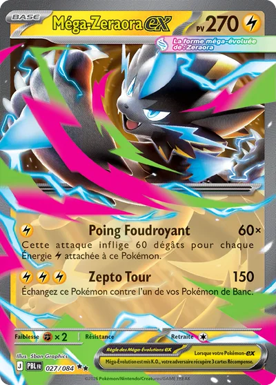 Mega Zeraora ex