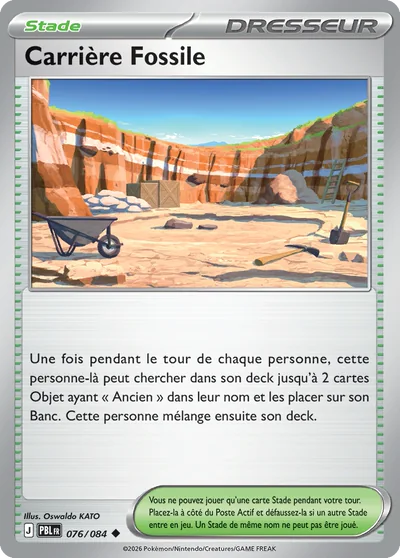 Carrière Fossile
