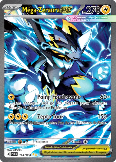 Mega Zeraora ex