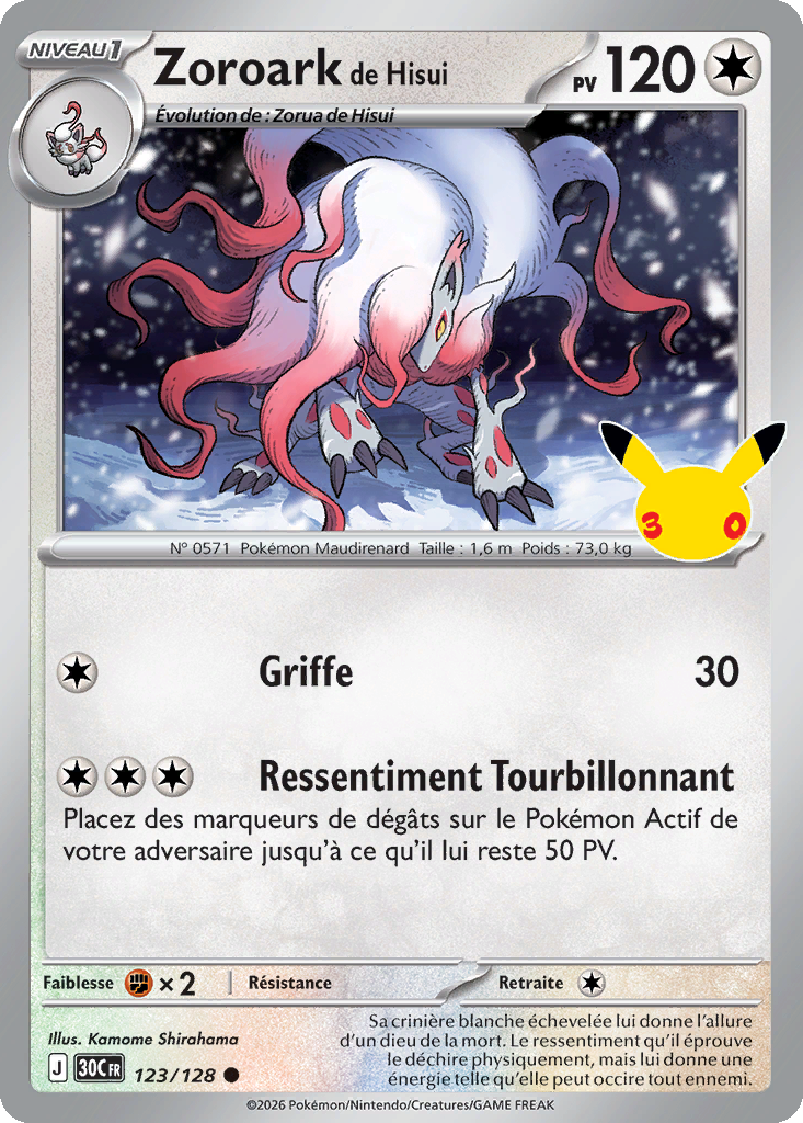 Zoroark de Hisui