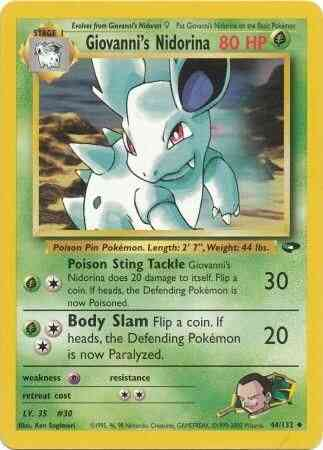 Nidorina de Giovanni