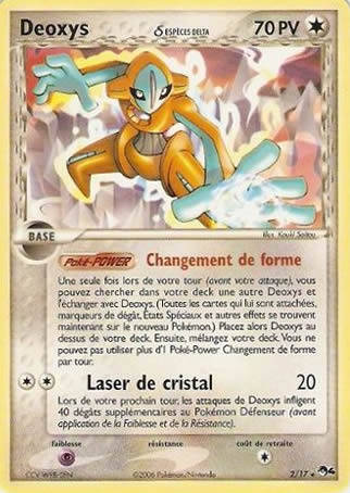Deoxys δ Espèces Delta
