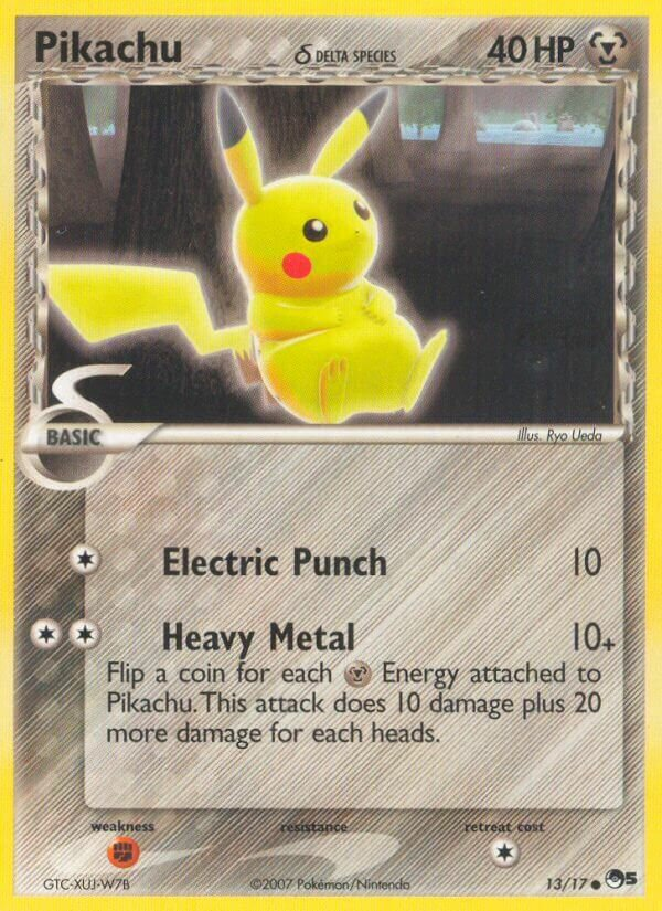 Pikachu δ Espèces Delta