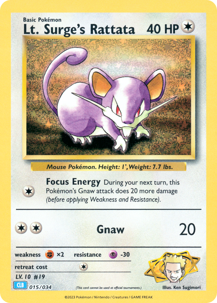 Rattata de Major Bob