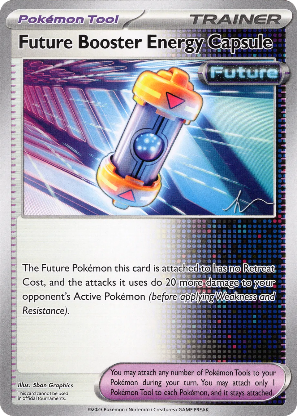 Capsule Énergie Booster Temps Futur