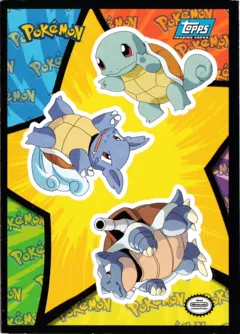Carapuce, Carabaffe et Tortank