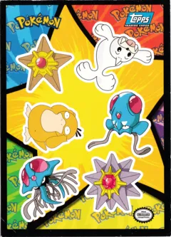 Stari, Otaria, Psykokwak, Tentacool, Tentacruel et Staross