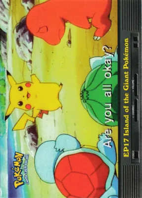 L'île des Pokémon géants
