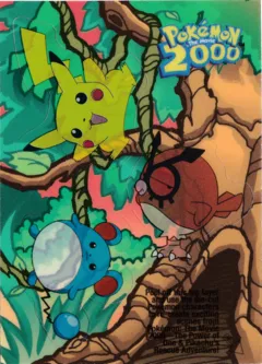 Pikachu, Hoothoot et Marill