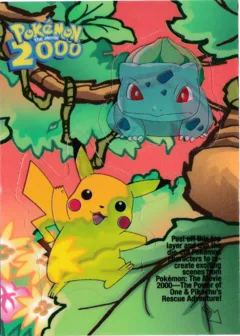 Bulbizarre et Pikachu
