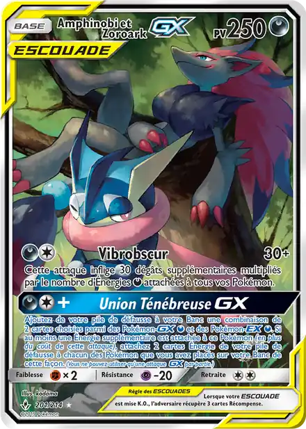 Amphinobi et Zoroark-GX