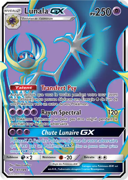 Lunala GX - Soleil et Lune