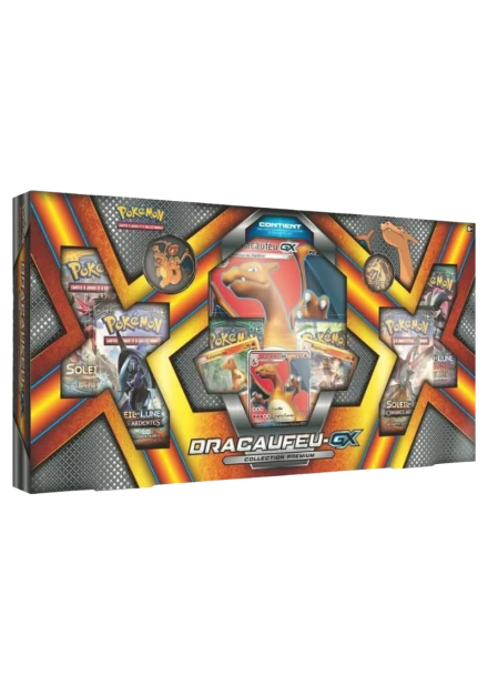 Coffret collection Dracaufeu GX Premium