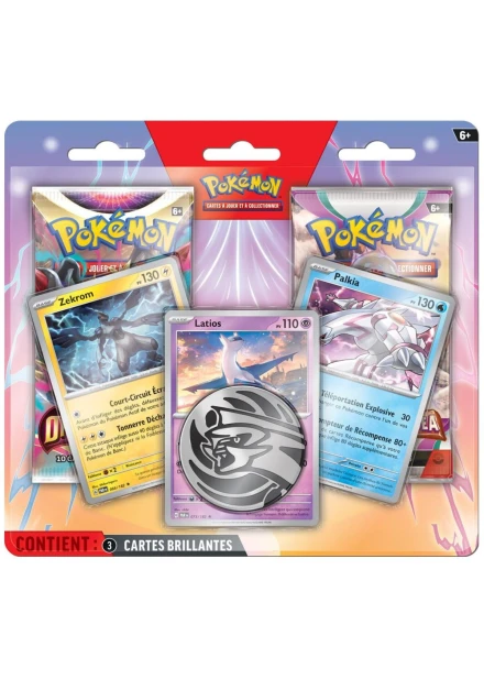 Duo pack Zekrom, Latios & Palkia