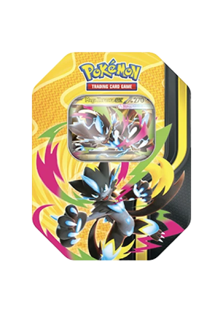 Pokebox Mega Forces Tins: Mega Zeraora ex